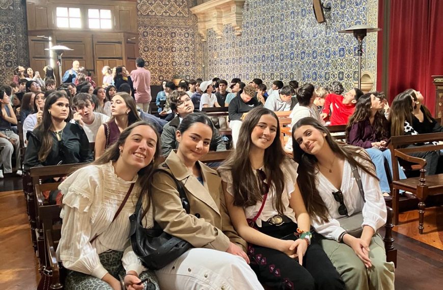 Los alumnos de 1º de Bachillerato disfrutan de Portugal