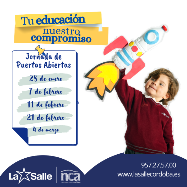 La Salle abre el plazo de información sobre su oferta educativa para el curso 2026-2027