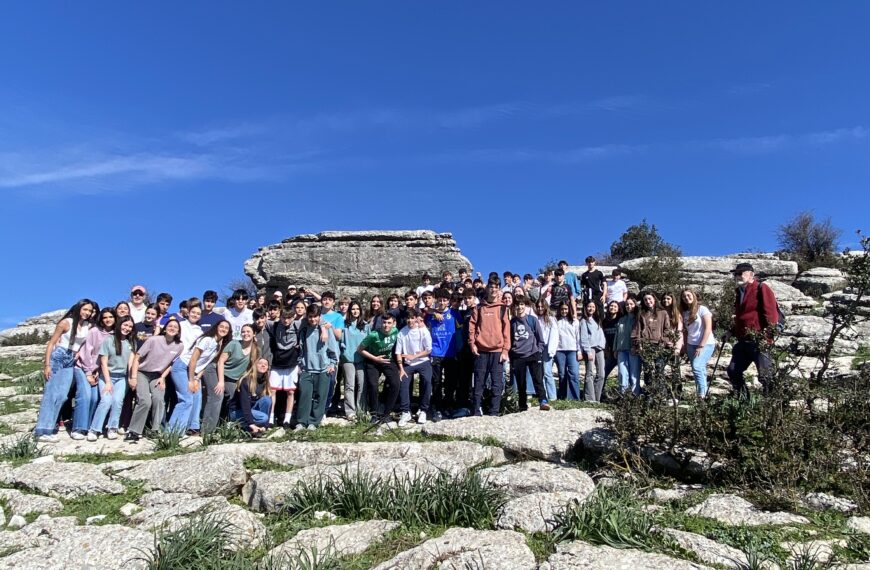 Secundaria cierra el trimestre con una jornada de convivencia fuera del aula