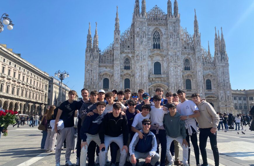 El alumnado de 1º de Bachillerato disfruta de su viaje a Italia