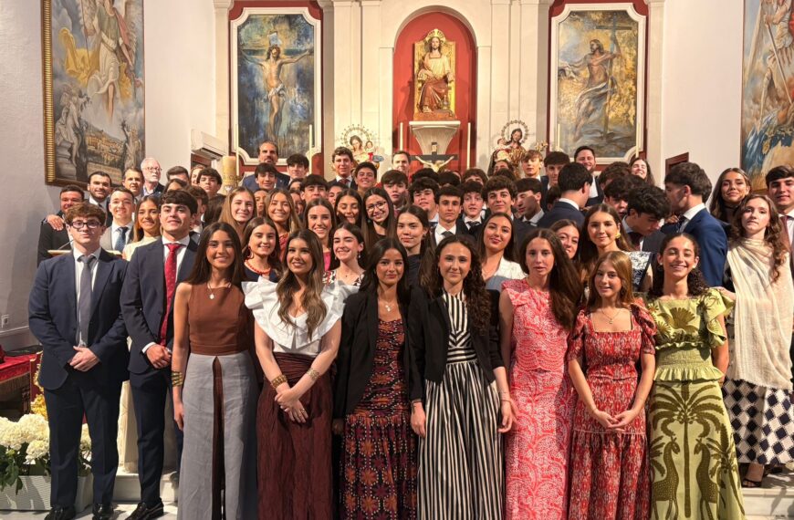 Confirmaciones de los alumnos de 1º de Bachillerato