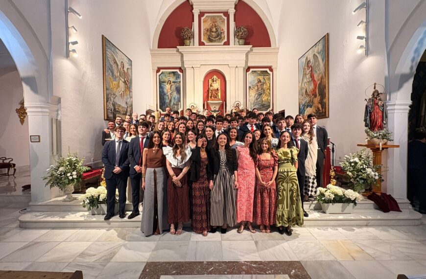 Confirmaciones de los alumnos de 1º de Bachillerato